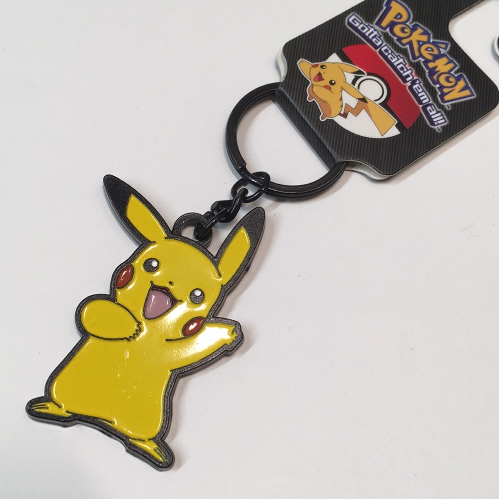 NWT Pokémon Pikachu Metal Keychain price FIRM - Picture 1 of 10